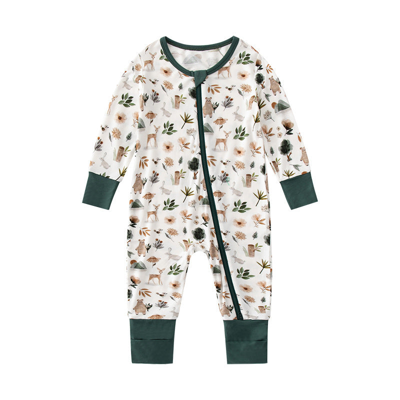 Baby Bamboo Fiber Clothes Spring